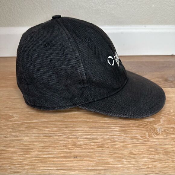 Carhartt Rehau Embroidered Black Snapback Cap Hat - Picture 6 of 11